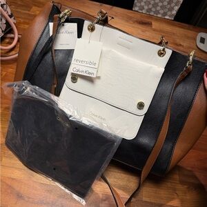 Calvin Klein Tote With Wallet